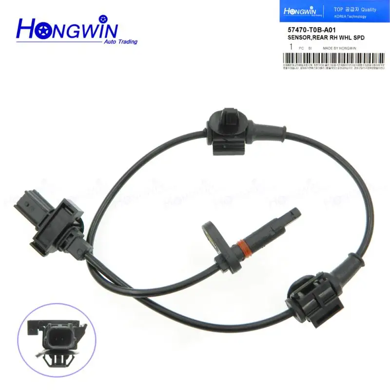 

57475-T0B-A01 Rear Right New ABS Wheel Speed Sensor For Honda CR-V CRV 57475T0BA0157455-T0G-A01 57450-T0G-A01 57475-T0B-A01