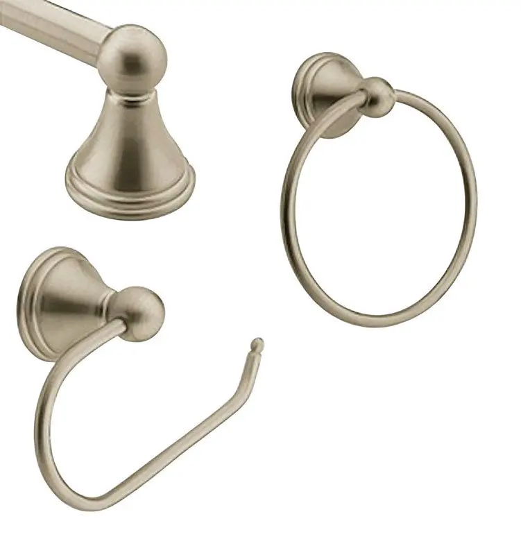 

Brushed Nickel Csi 3 Piece Accessory Kit