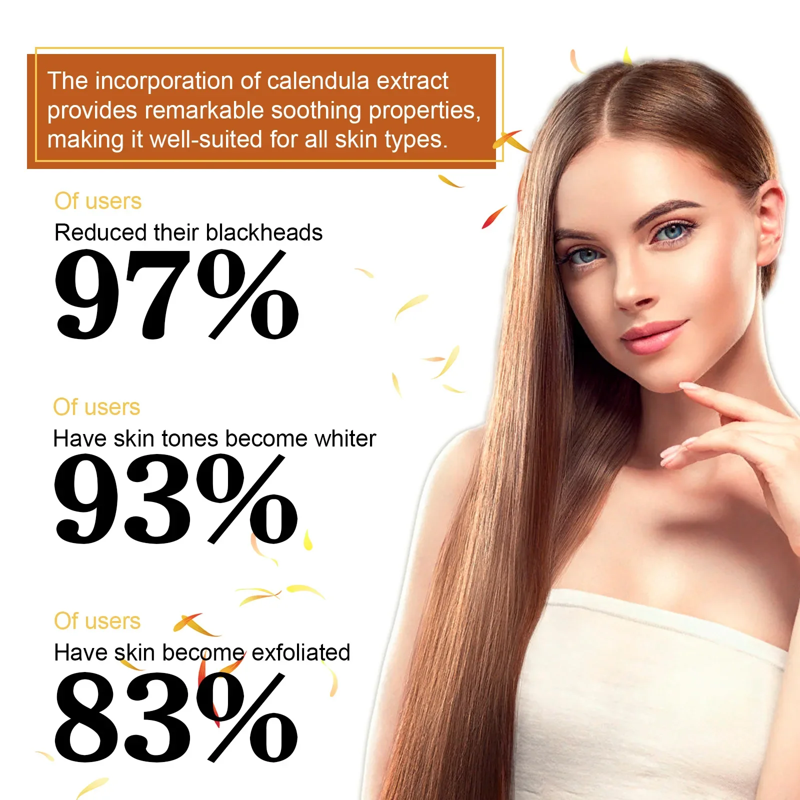 Новое поступление отшелушивающая маска календулы от JAYSUNG очищает нежные поры