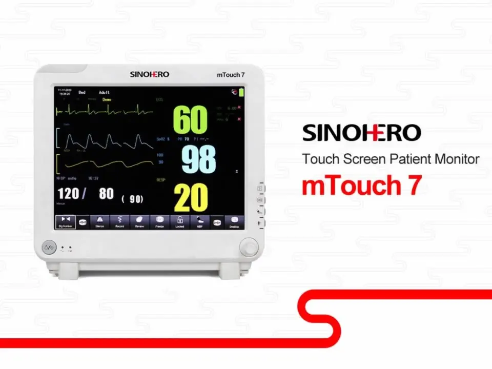 

High Quality Hospital Equipment Vital Signs Monitor Portable Patient Monitor