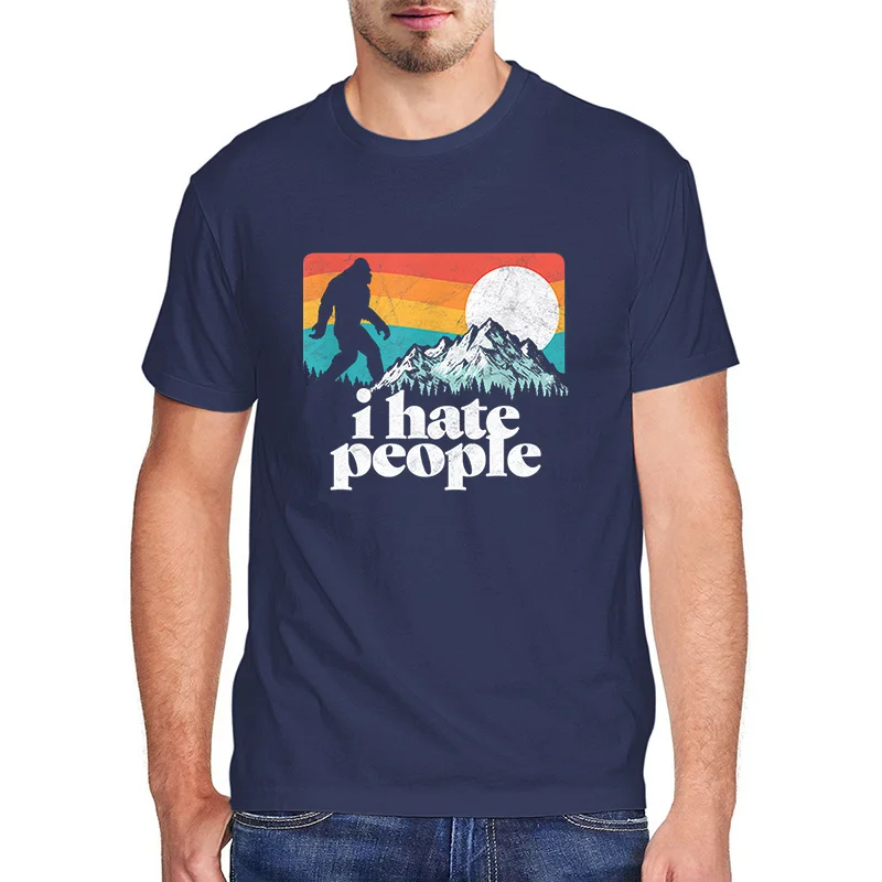 bigfoot i hate people shirt