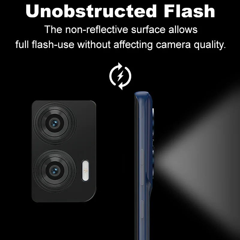 Защитная пленка для объектива Moto Edge 50 Fusion 5G IMAK Стайлинг камеры премиум-класса