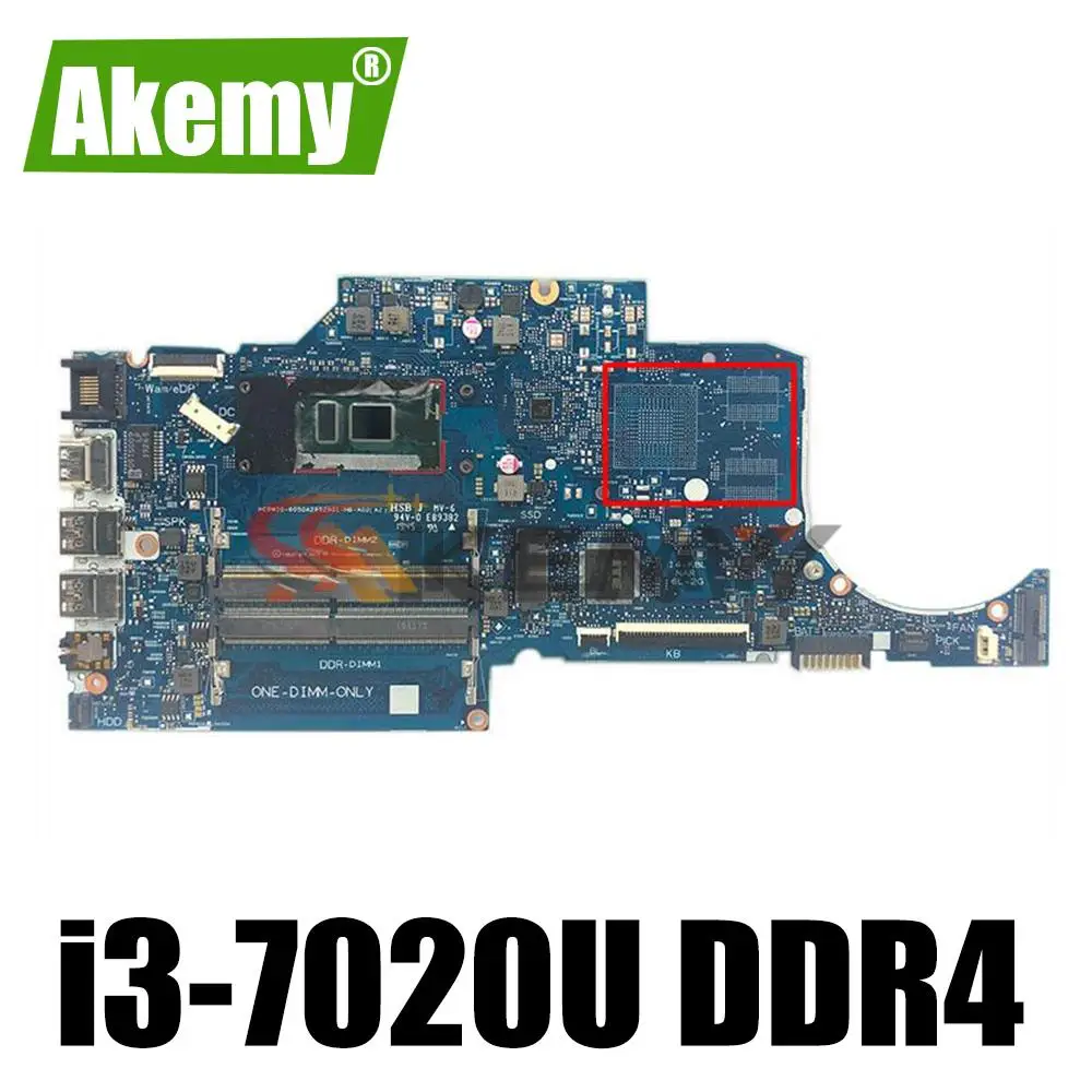 

6050A2992901-MB-A02 For HP 14S-CR 14S-CF 14-CF Laptop Motherboard L41568-601 L41568-001 With Core i3-7020U DDR4