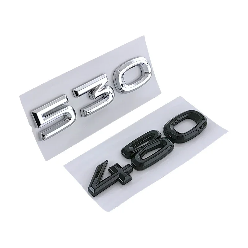 Фото ABS боковая эмблема кузова автомобиля для 480 530 V6 Golf Passat Jetta Touareg Bora Scirocco Beetle, наклейка на задний багажник автомобиля №3