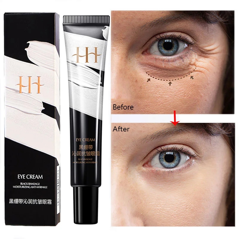 Anti Wrinkle Eye Cream Eye Bags Dark Circle Remover Massager Serum Fade Fine Lines Puffiness Anti-Aging Firming Lifting Eye Care