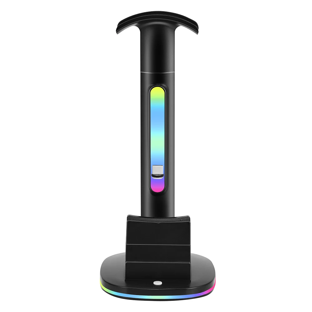 Зарядная док-станция RGB подставка для наушников портативная зарядная держатель