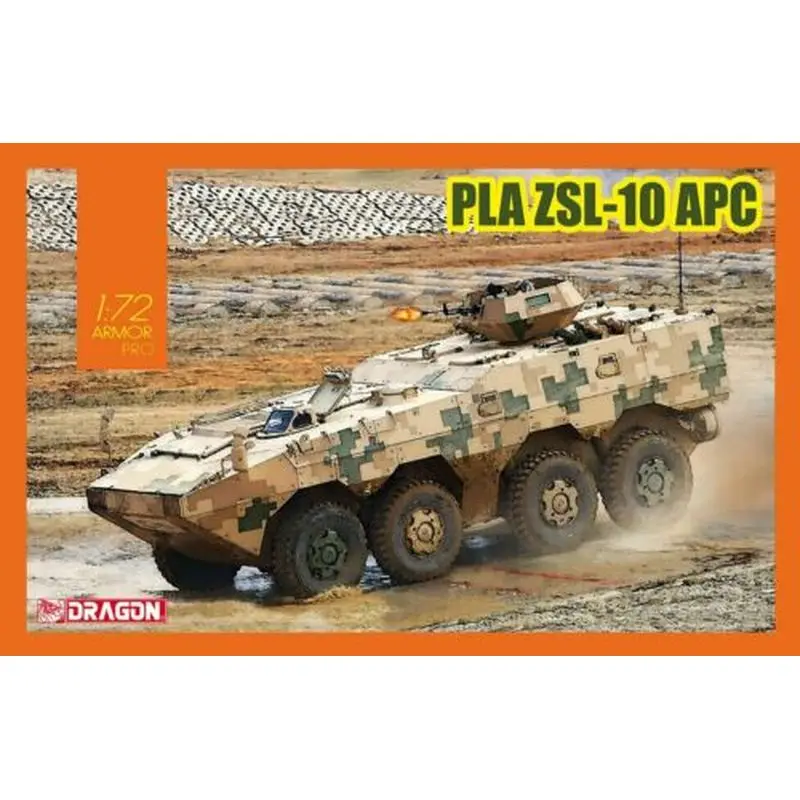 

Hobby Kit DRAGON 7684 1/72 PLA ZSL-10 APC - Scale Model Kit DIY Toy