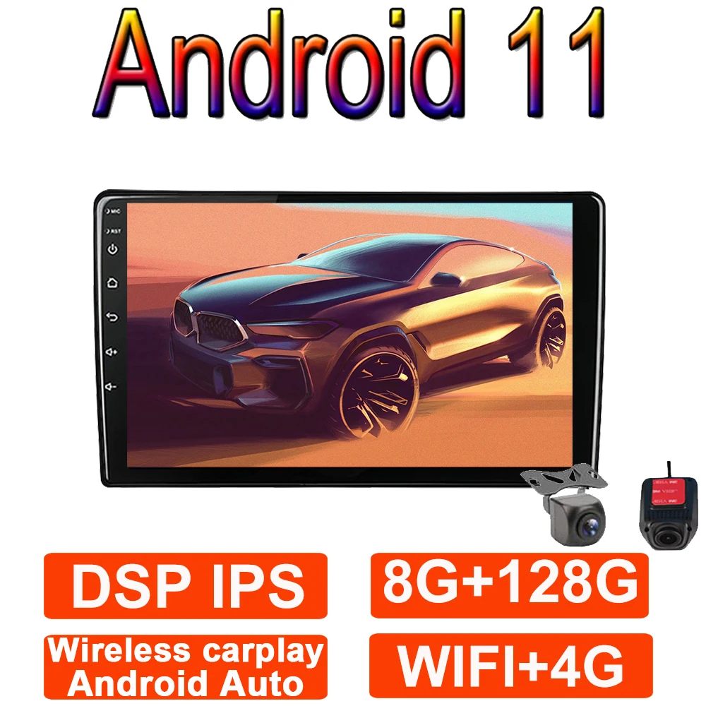 

Stereo DSP RDS Car Radio Multimedia Video Player Android 11 For Mitsubishi Zinger 2005 - 2013 Navigation GPS Carplay 9" BT WIFI
