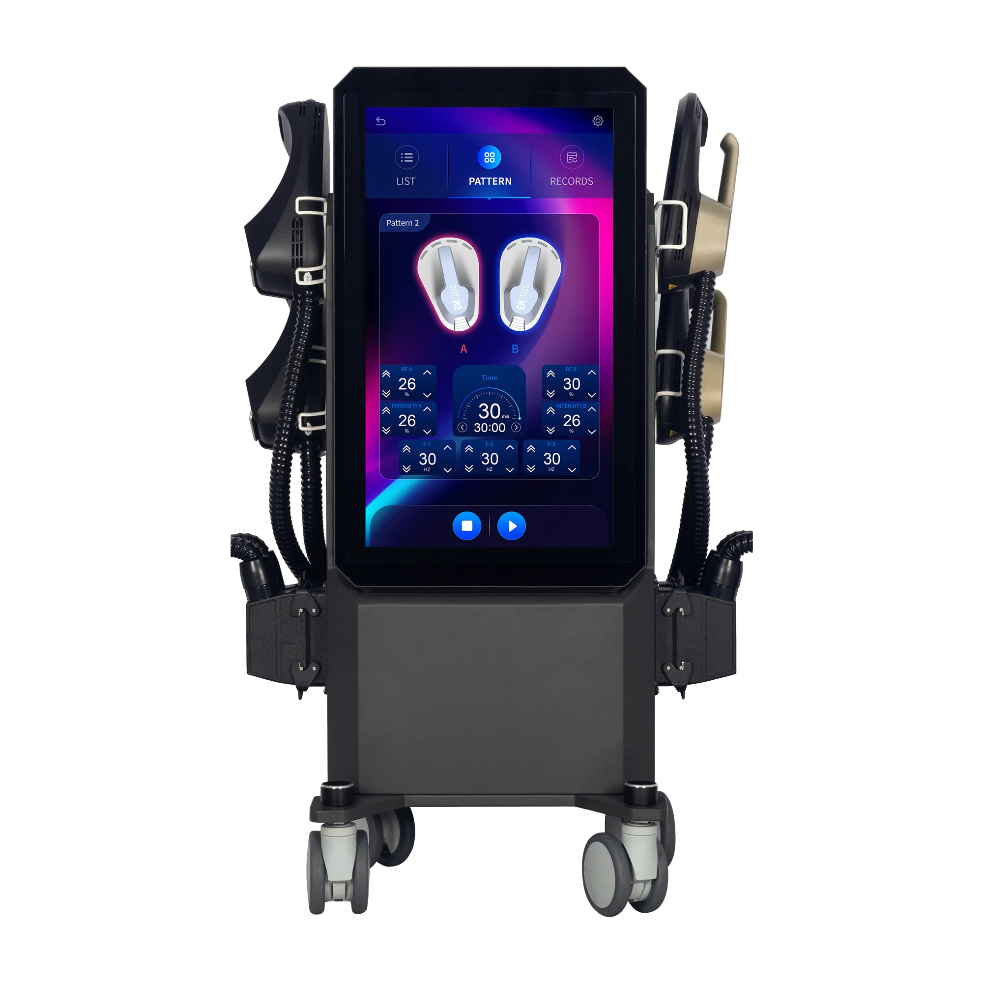 MYOslim Ems машина NEO 2024 6500 Вт для моделирования тела Электромагнитный стимулятор для похудения оборудование ems мышцы (art.: 3920cec220afe) - 3920cec220afe