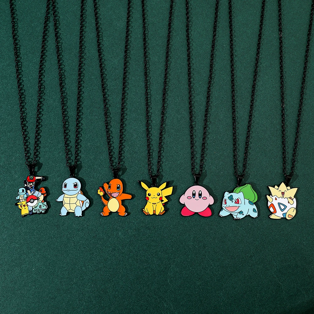 Мультяшное творчество японское аниме карманное ожерелье с монстрами маленький