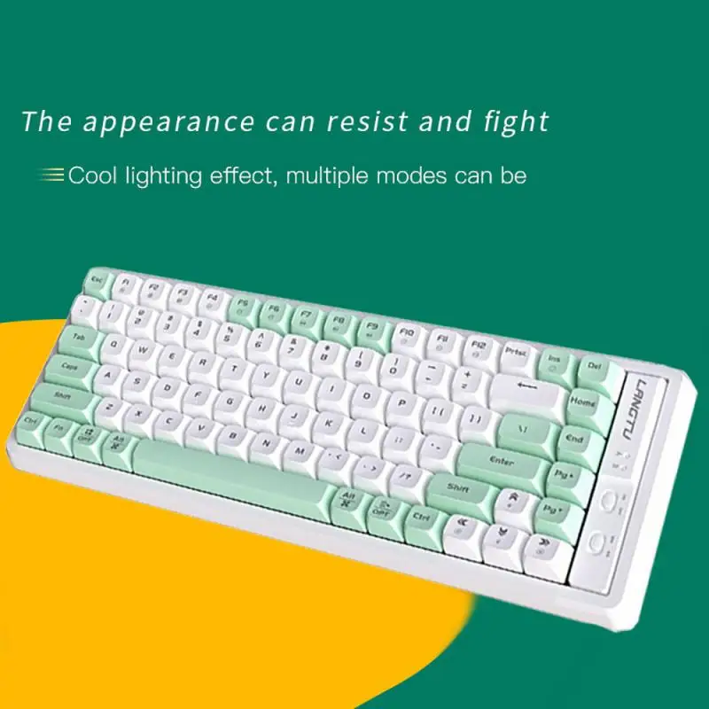 

Universal Mechanical Keyboard With Rgb Backlit Computer Keyboards 85 Keys Mechanical Keyboard Pc Gamer Keyboard Langtu Gk85 Pc
