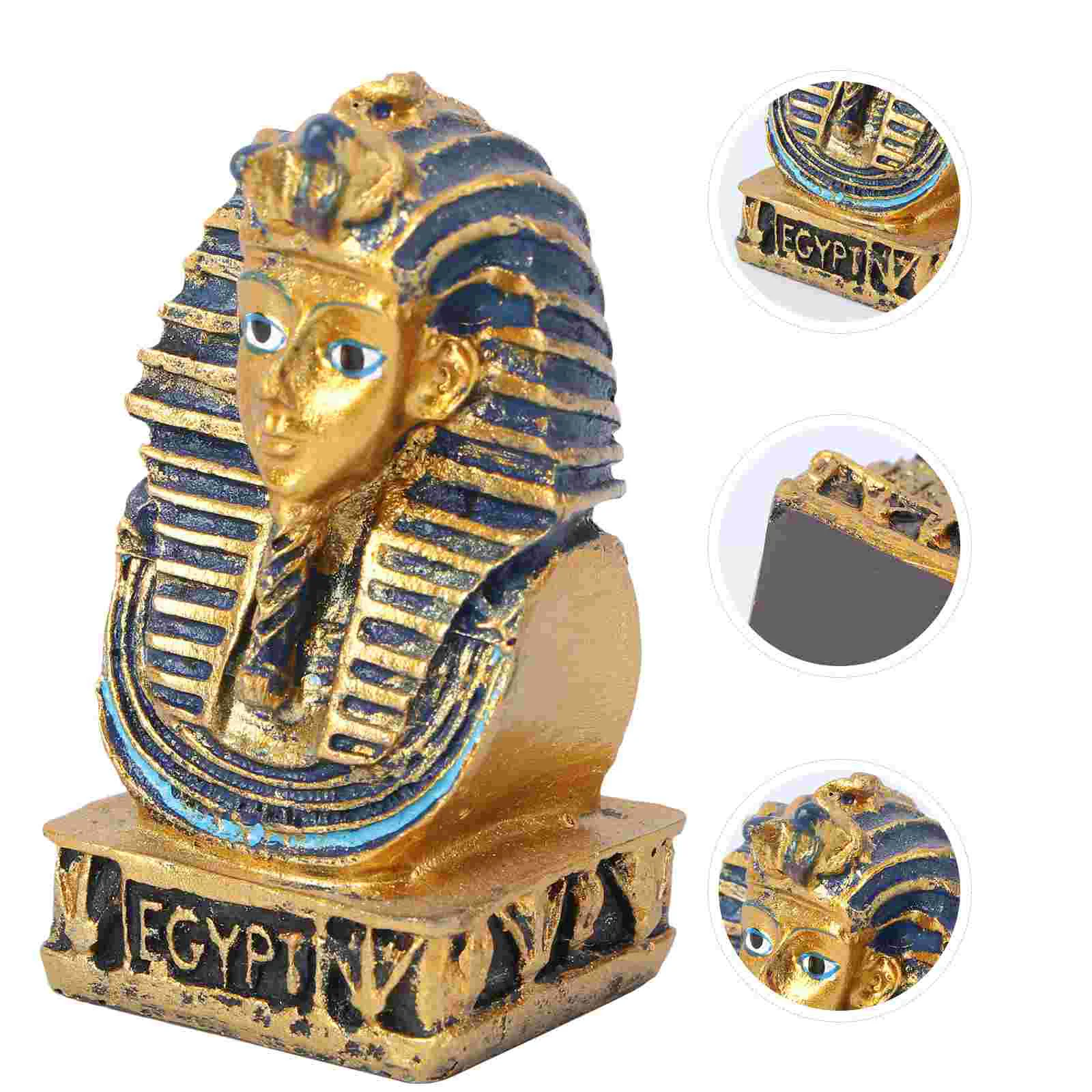 

Egyptian Ornament Ornament Crafts Tutankhamun Statue Collection Ancient Egyptian Decoration Resin Egypt Figurines
