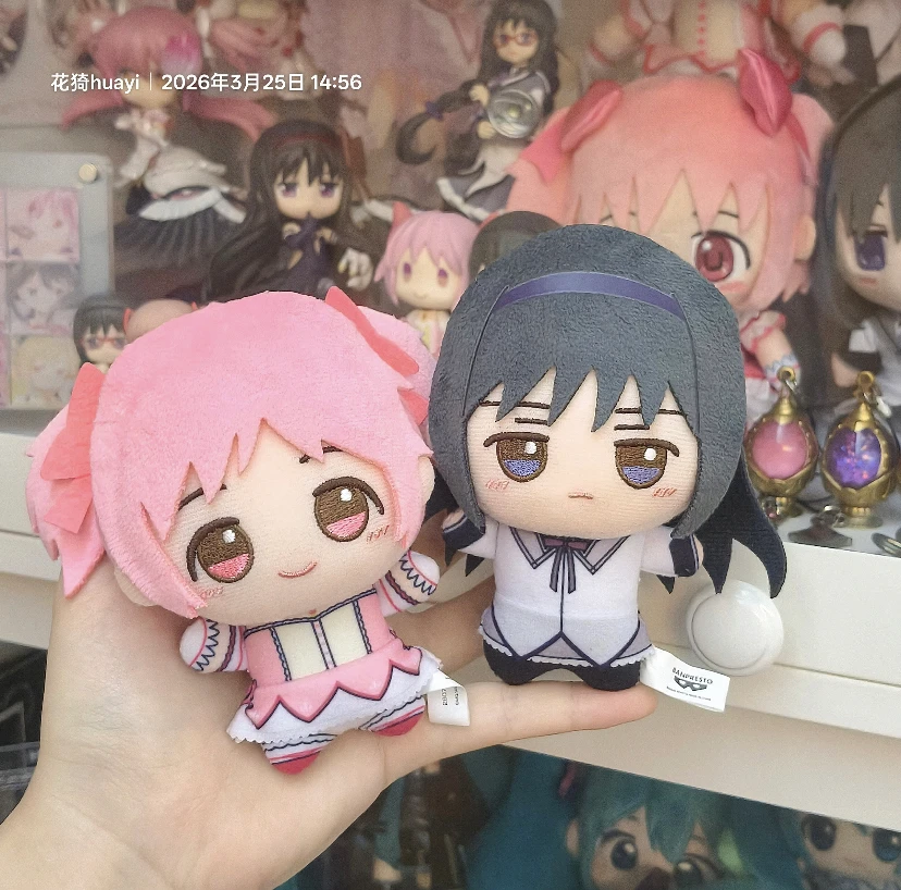 Плюшевые брелоки Bandai Puella Magi Madoka Magica с персонажами из аниме, версия по мотивам фильма, коллекционные подвески для фанатов аниме, подарки, игрушки (art.: 3920da0d84723) - 3920da0d84723