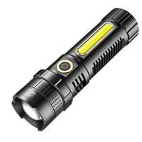charging powerful flashlight camping rechargeable outdoor lighting flashlight portable art linterna camping equipment jw50dt