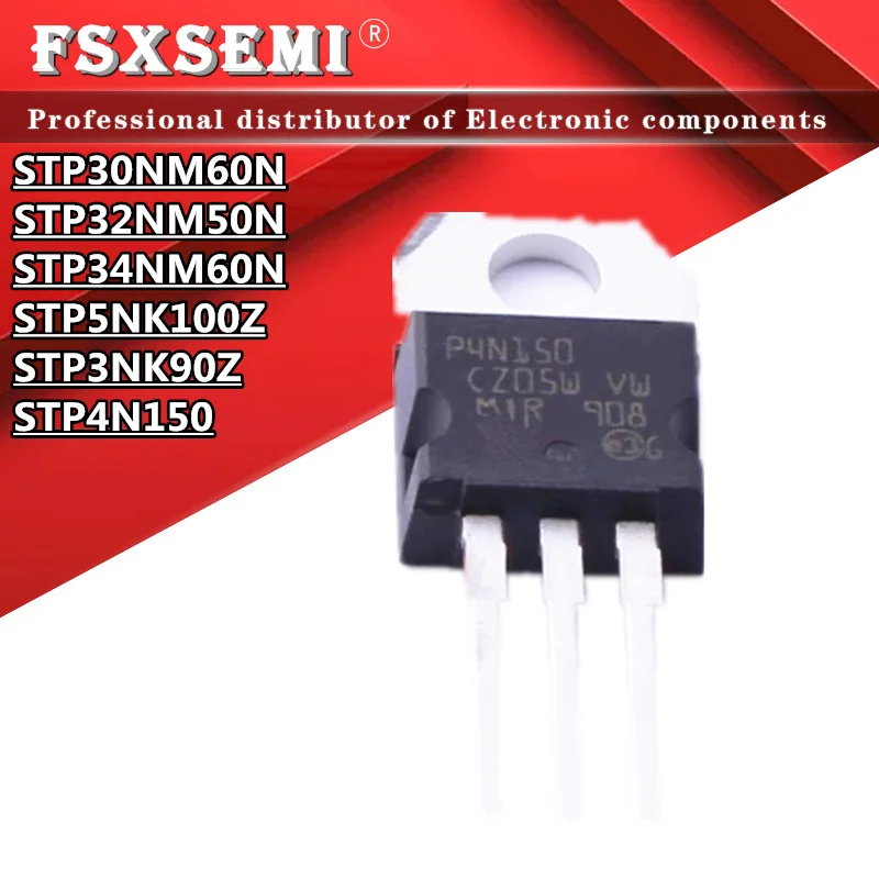 

STP30NM60N STP32NM50N STP34NM60N STP5NK100Z STP3NK90Z STP4N150 P30NM60N P32NM50N 34NM60N P5NK100Z P3NK90Z P4N150 TO-220 Chips