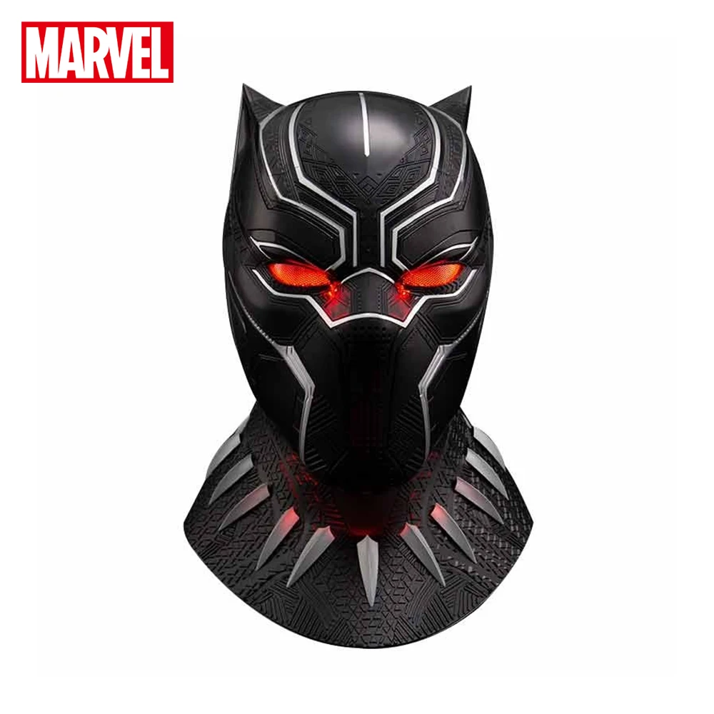 Шлем Мстители Marvel Черная пантера 1:1 носимый для косплея маска глаз подсветка
