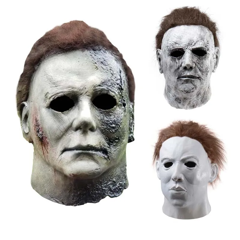 

Michael Myers Mask 1978 Halloween Movie Latex Mask Realistic Horror Mask Scary Cosplay Mask Costume Party Mask
