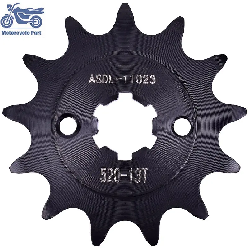 

520-13T 520 13 Tooth 13T Drive Front Sprocket Gear For Yamaha YFS200 99-06 DT200 L 85 TTR230 05-17 FZR250 YFS 200 DT 200 L
