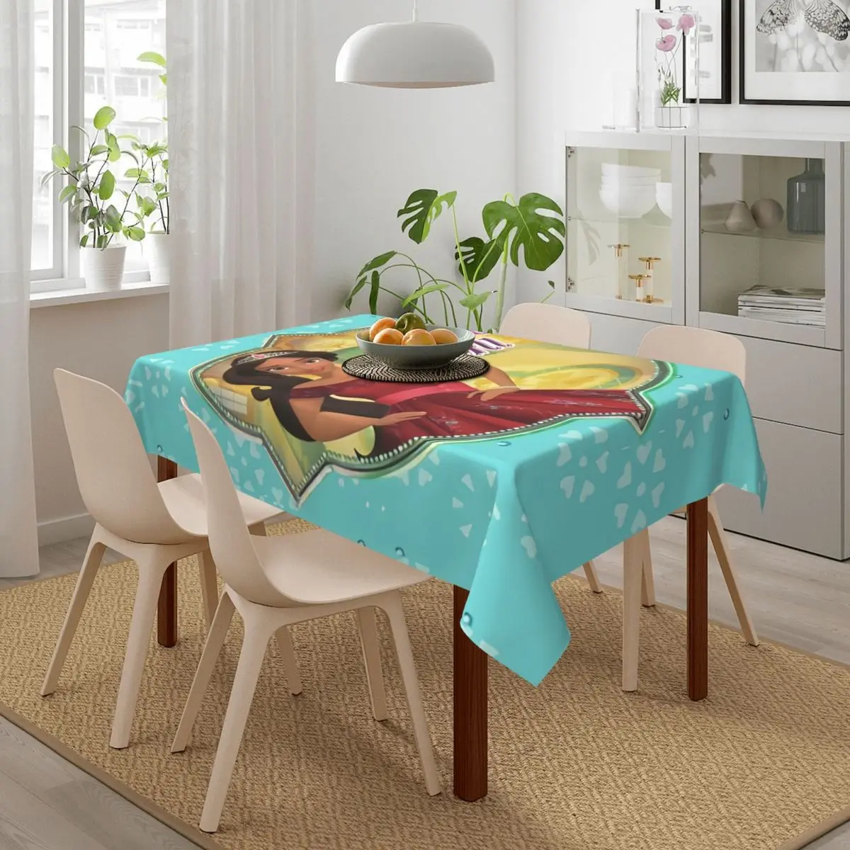Прямоугольная Декоративная скатерть Елена авалора Disney маслостойкая Скатерть