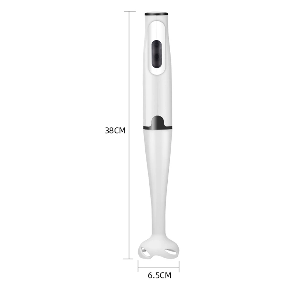 Immersion Blender 300-Watt Turbo Stick Hand Powerful Ice Crushing Design Purees Smoothies Red EU Plug