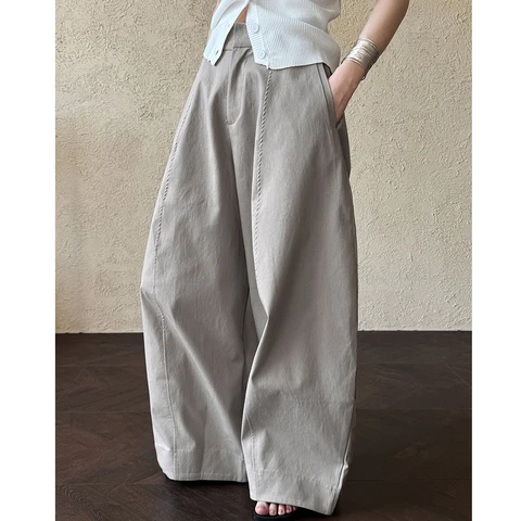 Женские широкие брюки Sherhure из хлопка