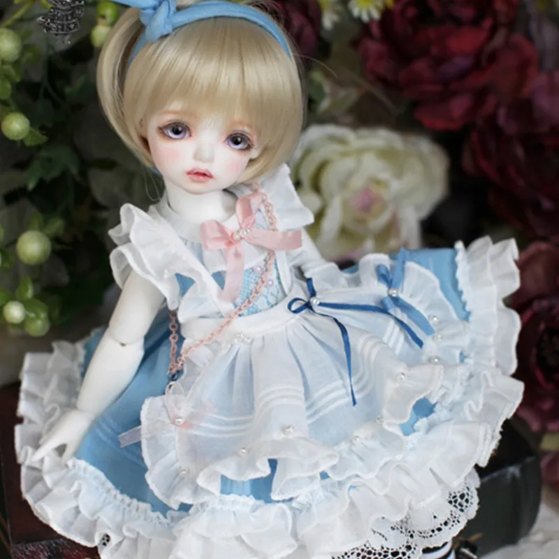 

BJD Doll Clothes For 1/4 1/6 BJD SD MSD MDD YOSD Doll Fashion Cute Dress For Girls Toy Doll Accessories