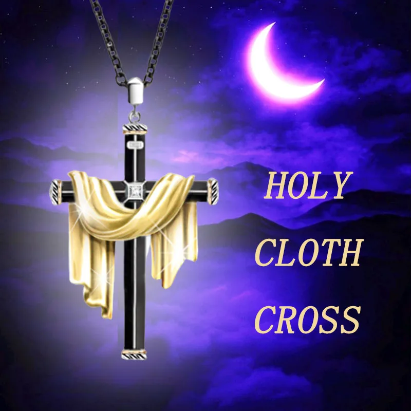 

Jesus Cross Necklace Exquisite Fashion Charm Religious Faith Ladies Pendant Banquet Jewelry Wholesale Fashion Accessories
