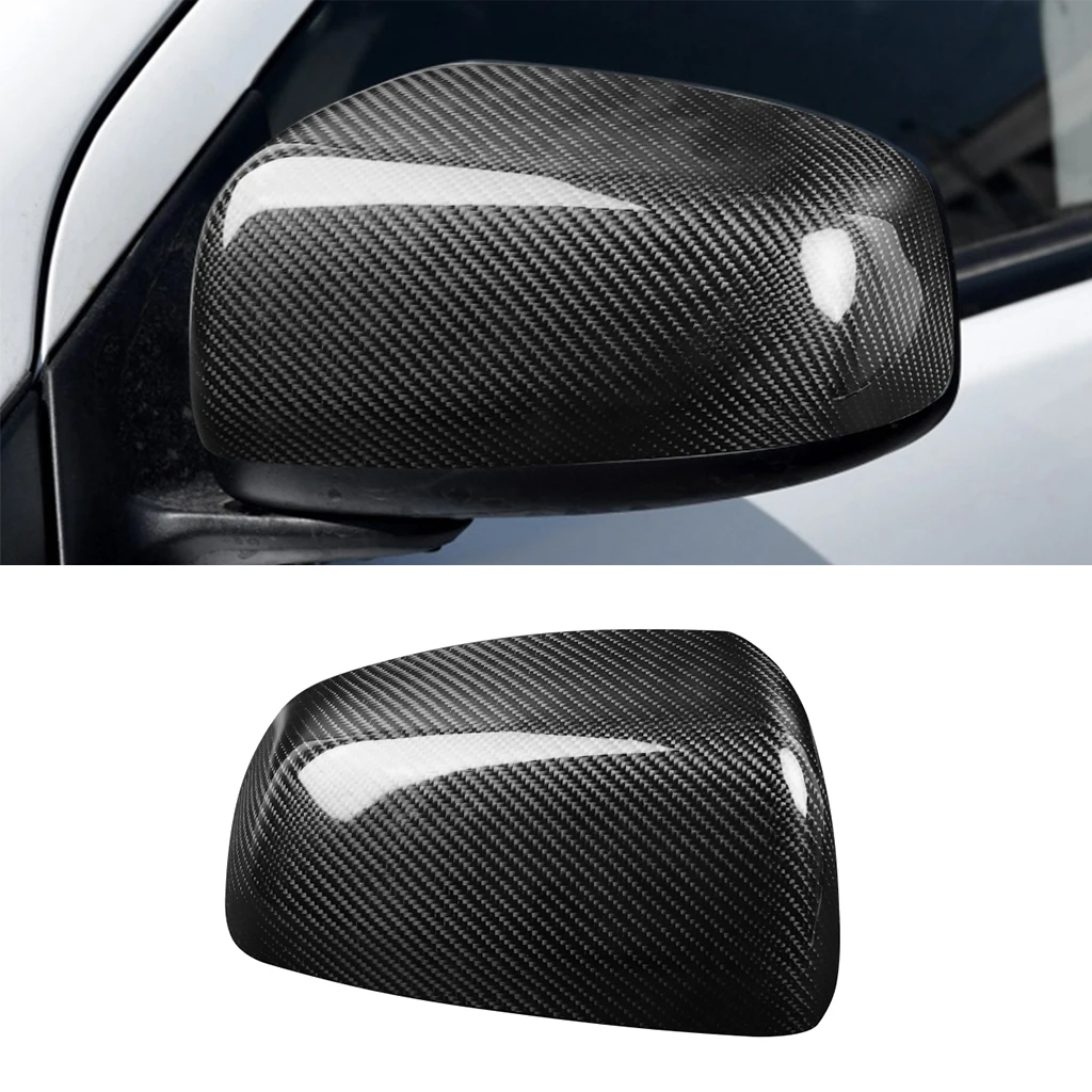 

2PCS Carbon Fiber Rearview Mirror Cover Caps For Mitsubishi Lancer Evolution 10th Sedan EVO X 2008-2016 Car Accessories