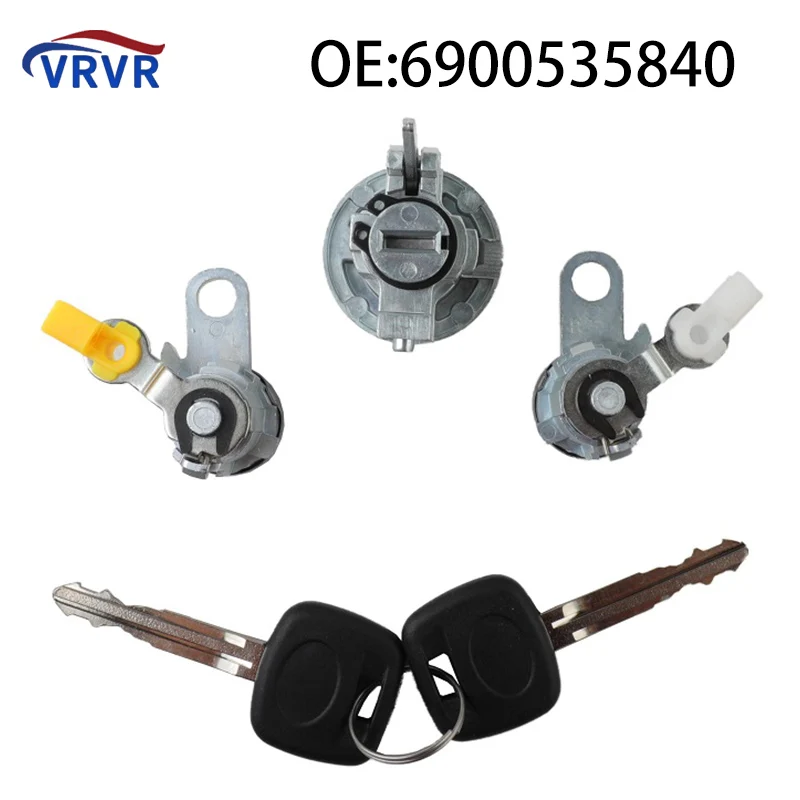 VRVR 6900535840 69005-35840 6900535850 Выключатель зажигания и цилиндр дверного замка для Toyota Tacoma