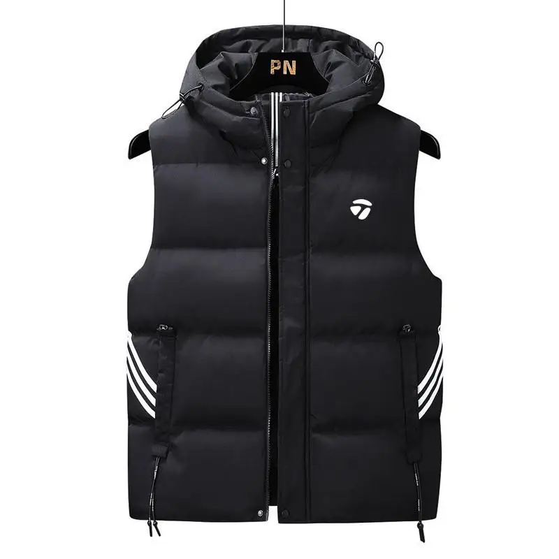 Men's Golf Wear 2022 New Golf Man Jacket Super Light Sleeveless Down Top Lightweight Golf Vest Windbreak Golf Wear male