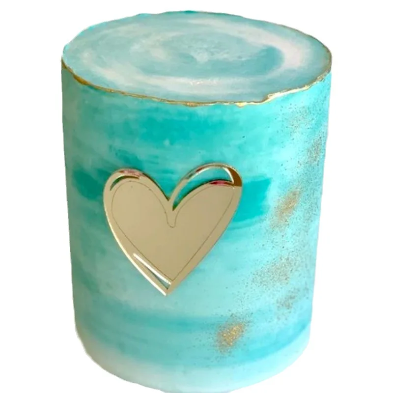 Золотые акриловые топперы для торта WOHLTAO