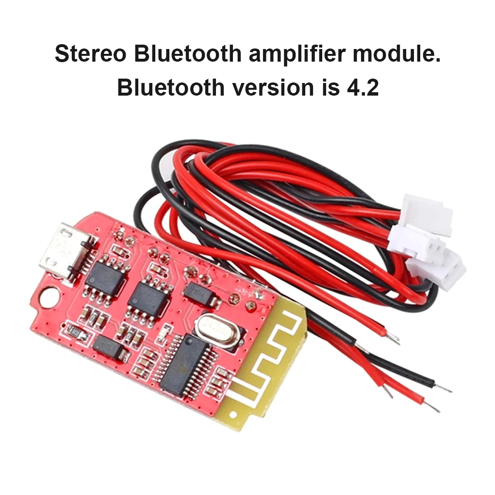 

F Type Wireless Amplifier Boards Loudspeaker Electronic Bluetooth-compatible 4 2 Audio Power Amp Module Accessories