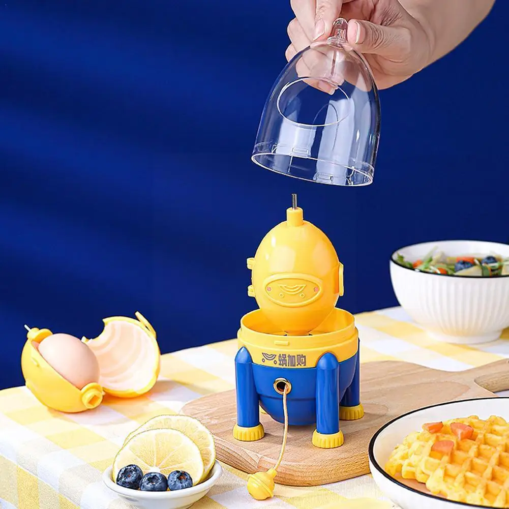 

Egg Yolk Mixer Portable Egg Scrambler Shaker Manual Egg Egg Manual Homogenizer Puller Tools Egg Golden Egg Maker Mixer Spin G0b7