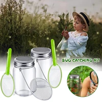 outdoor bug catching kit bug catching kit with lid adventure camping kit jars bug handle collecting and c7a0