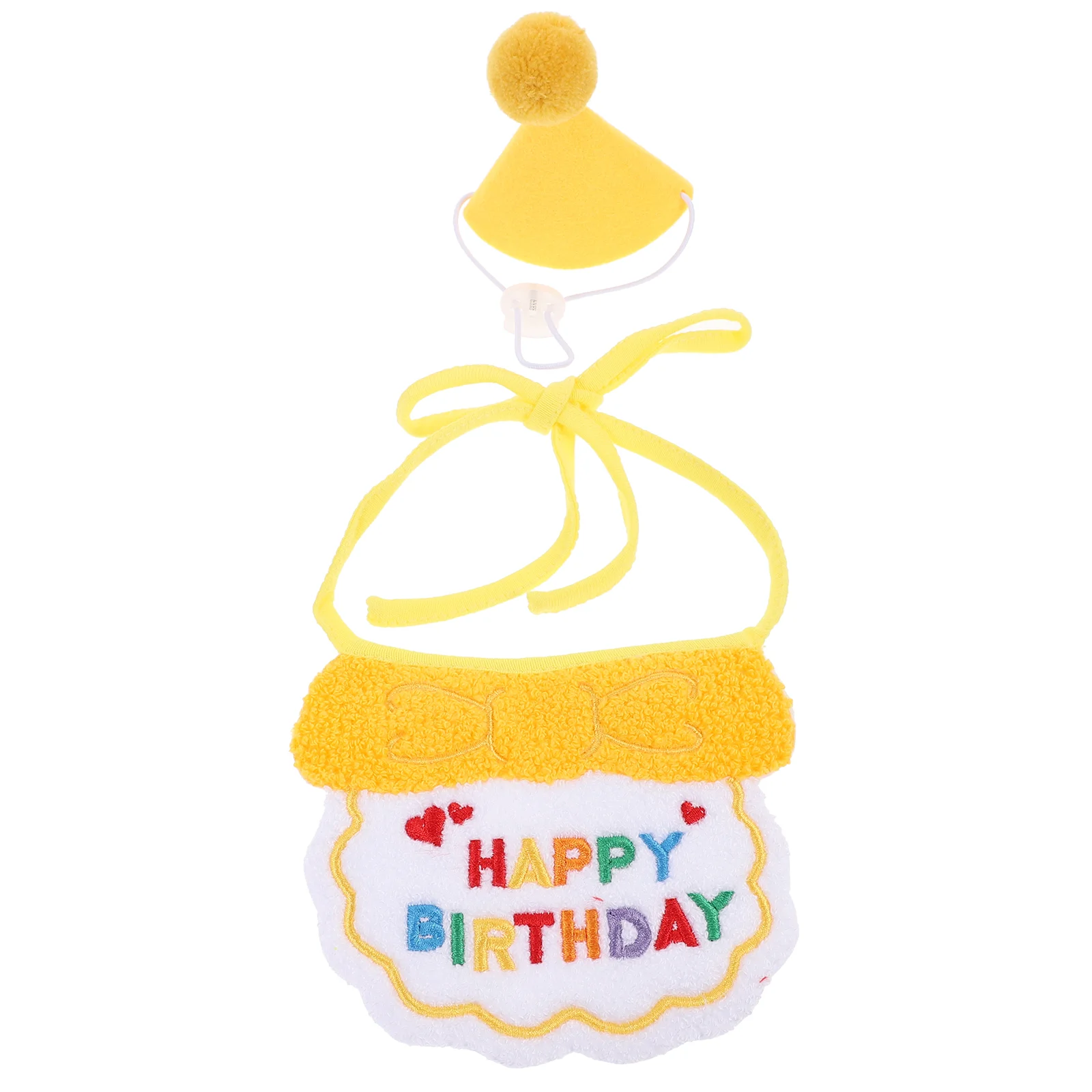 

Birthday Dog Bandana Hat Cat Pet Scarf Costume Triangle Puppy Party Neckerchief Headwear Dogs Cap Bibs Decoration Outfit Happy