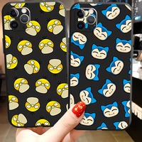pokemon pikachu cute phone cases for iphone 11 12 pro max 6s 7 8 plus xs max 12 13 mini x xr se 2020 carcasa funda back cover