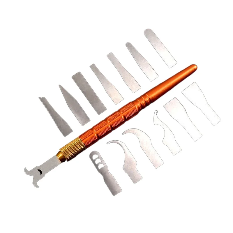 

14 In1 IC CPU Motherboard Chip Repair Tool Mobile Phone Computer Chip Repair Thin Blade Tool Set