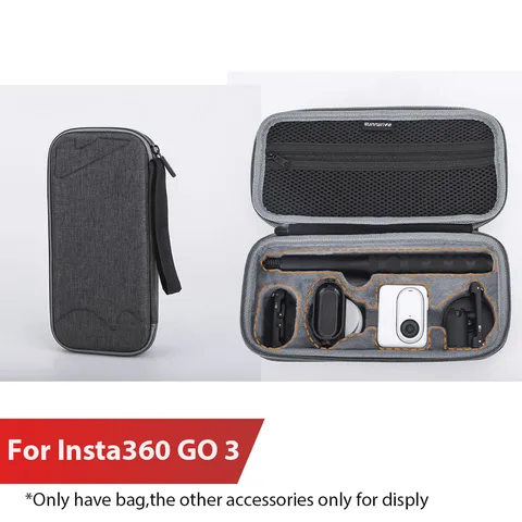Портативная сумка для хранения Insta360 GO 3, Противоударная, с защитой от царапин, ручная работа, аксессуары для экшн-камеры
