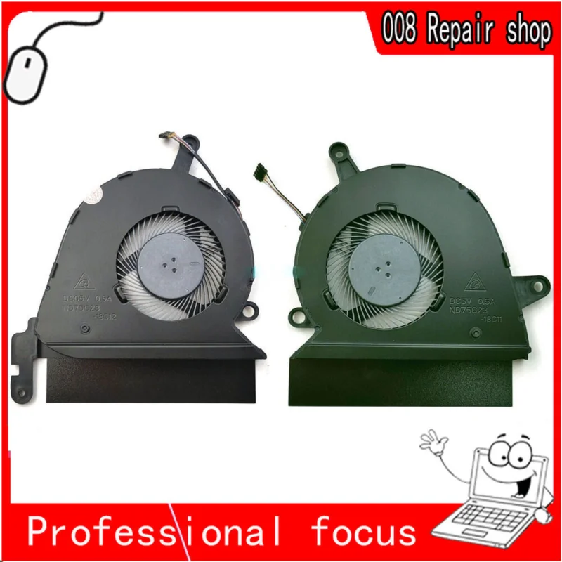 Новый вентилятор ЦП и графического процессора для HP Spectre X360 15-DF 15-DF1000