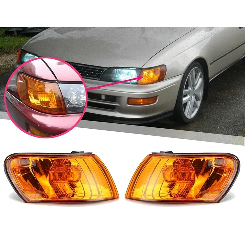 Передние угловые фары для Toyota Corolla AE100 E100 AE101 93-97