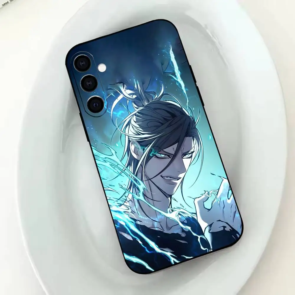 Фото Чехол для телефона E-Eleceed-S Manhwa для Samsung Galaxy A13,21s,22,31,32,52,53,71,72,73, мягкий черный чехол №3