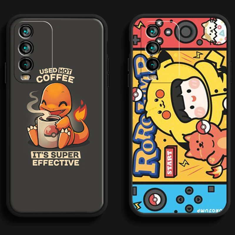 

Pokemon Cute Anime Phone Cases For Xiaomi Redmi 7 7A 9 9A 9T 8A 8 2021 7 8 Pro Note 8 9 Note 9T Funda Carcasa Soft TPU Coque