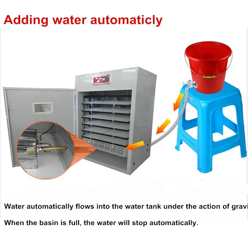 Полностью автоматический инкубатор для яиц 528 небольшой куриных птицефабрики 0 8*0