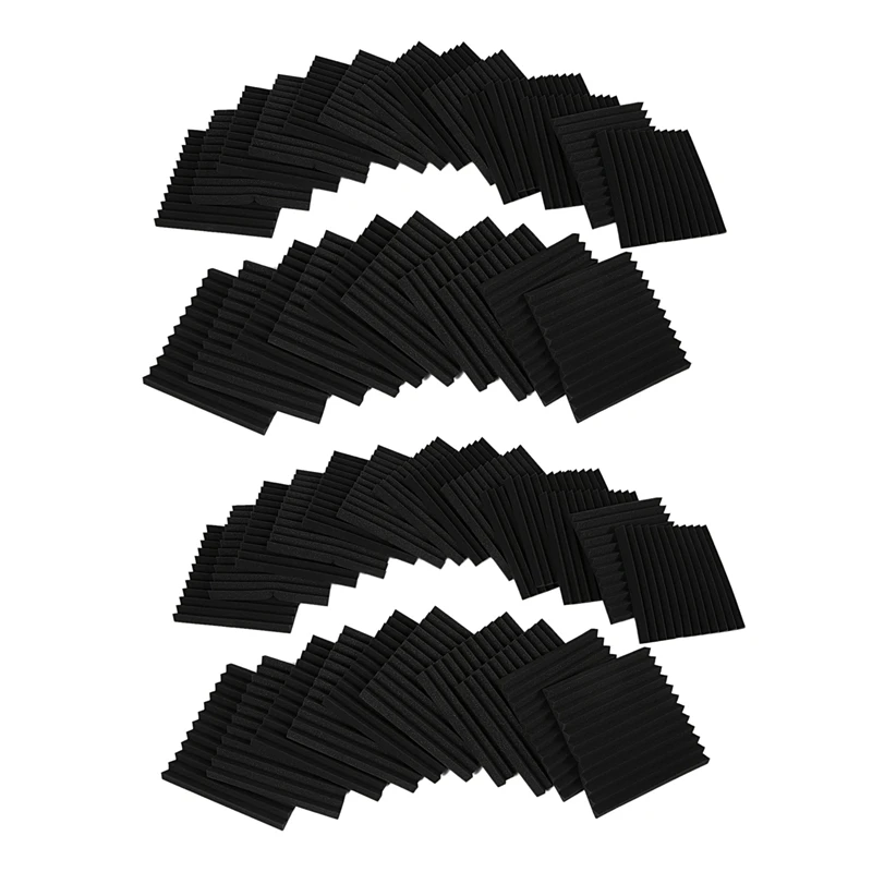 

48 Pack Acoustic Panels Studio Foam Wedges 1 Inch X 12 Inch X 12 Inch
