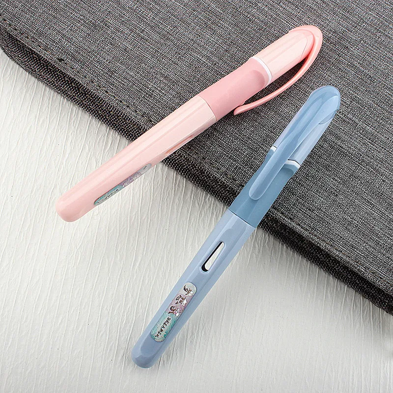 

1 Pcs 8177 Student Fountain Pen EF/0.38MM Nib with Converter Writing Pen