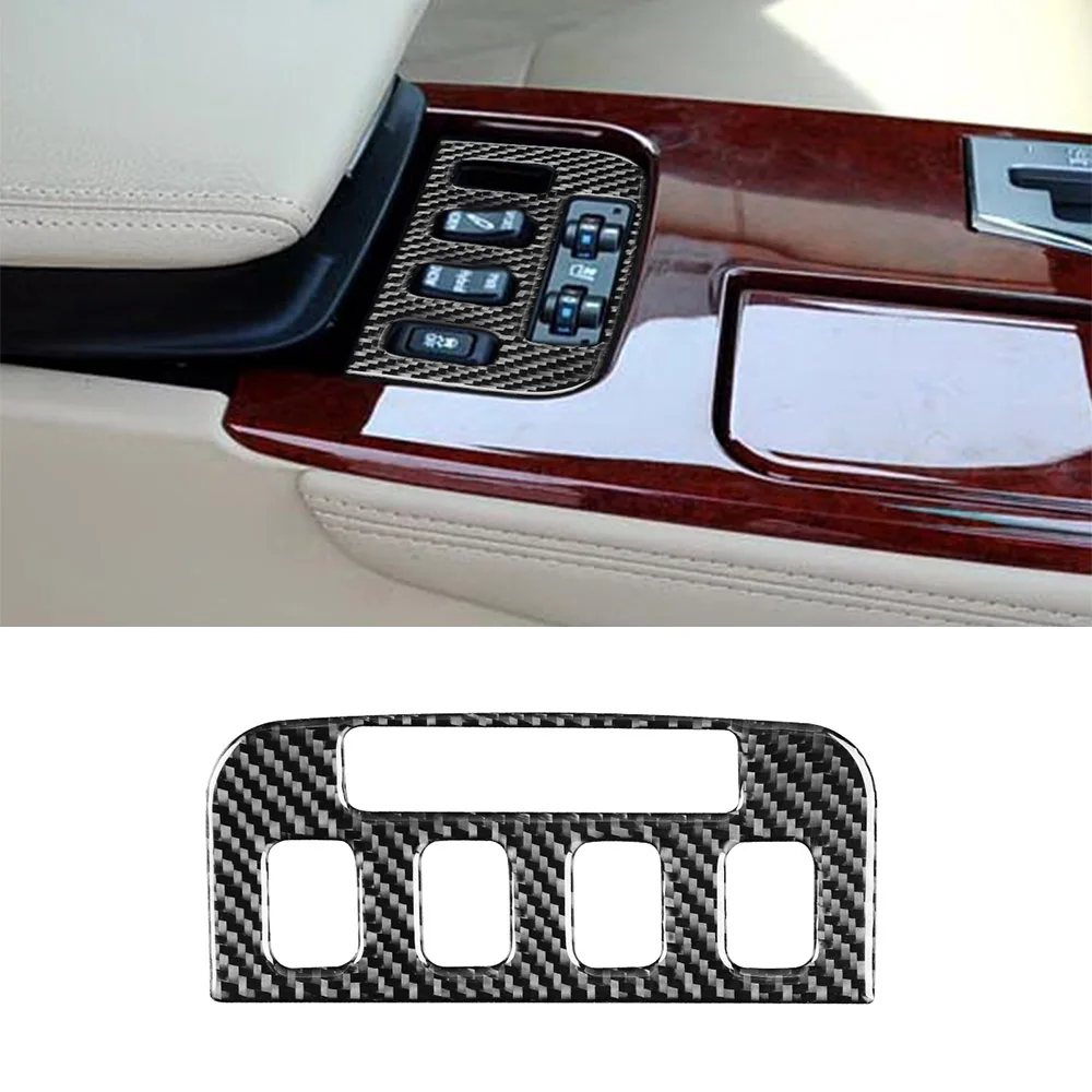 

for Lexus GS 2006-2011 Car Seat Control Panel Decoration Cover Sticker Decal Trim Auto Interior Accessories Carbon Fiber