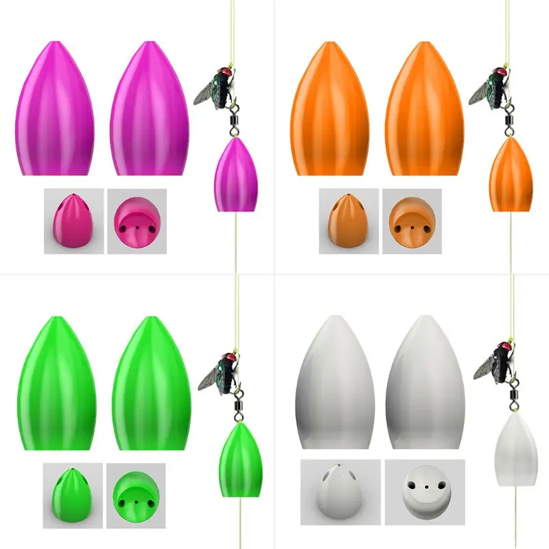 

10 Pcs/pack Floating Water Booster Fly Hook Road Help Thrower Long-distan