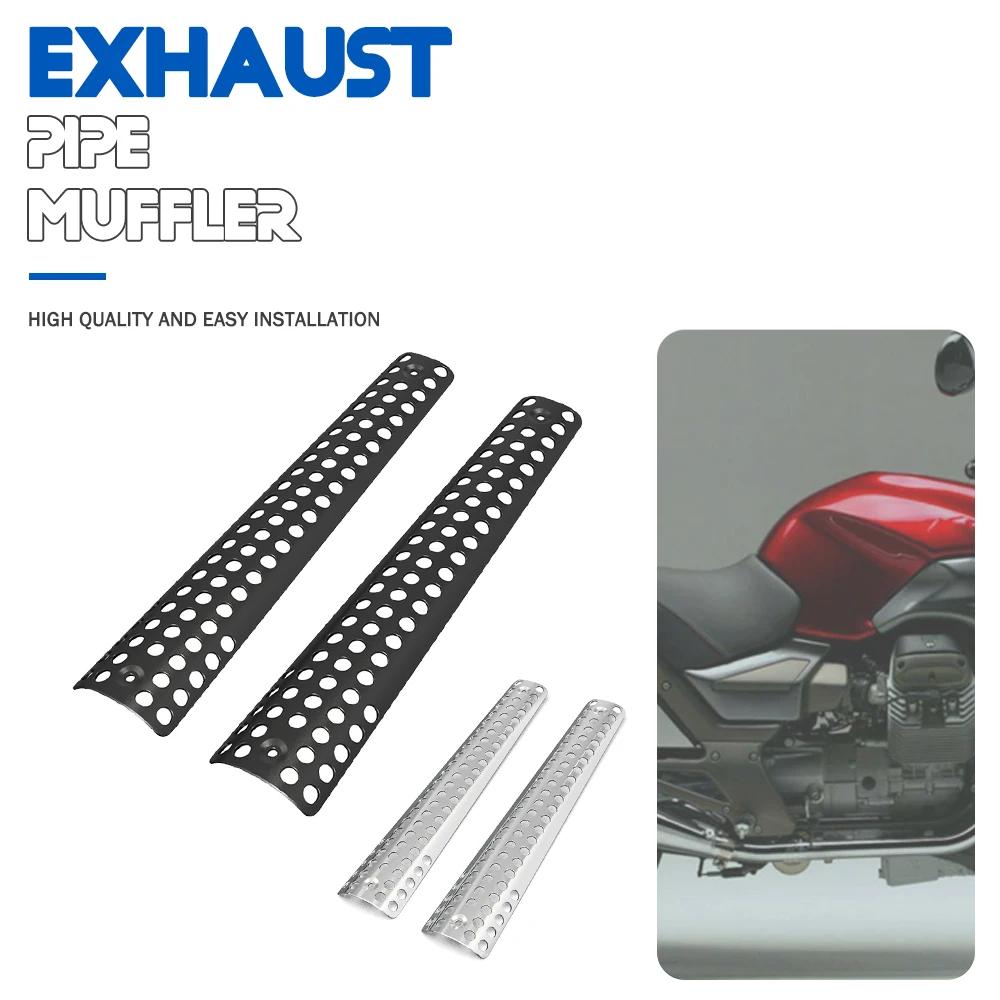 

For Moto Guzzi 900 500 750 650 850 1000 SS 1000SS E HaustMuffler Shield Exhaust Pipe Header Wrap Water Cooled Heat Cover Guard
