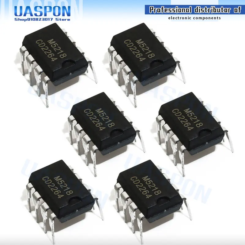 5 шт. M5218AP DIP8 M5218P DIP M5218 DIP-8