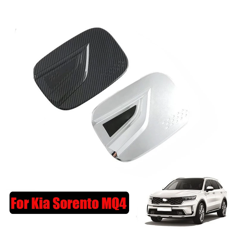 

Крышка для топливного бака Kia Sorento MQ4 2021 2022 ABS carbonfiber